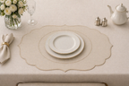linen placemat