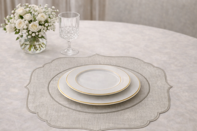 linen placemat