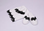 towels and slipper set